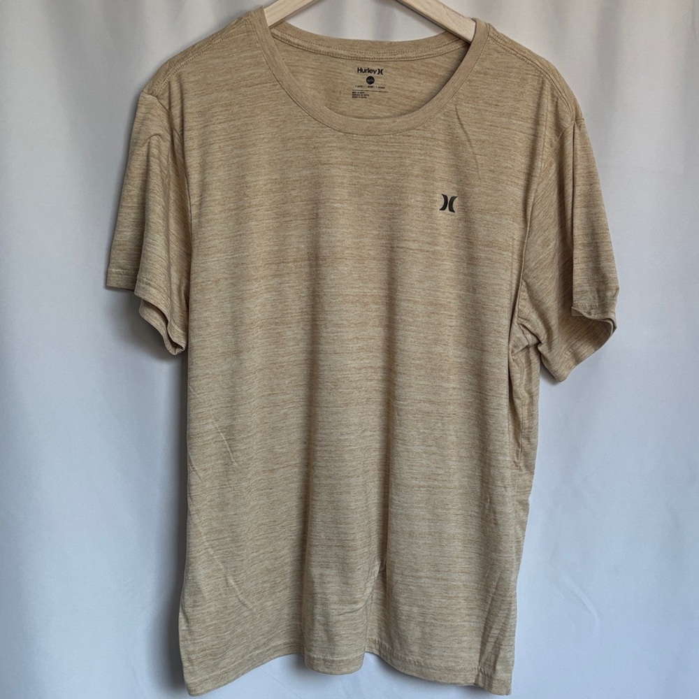 Hurley Men's Tan Short Sleeve Tee